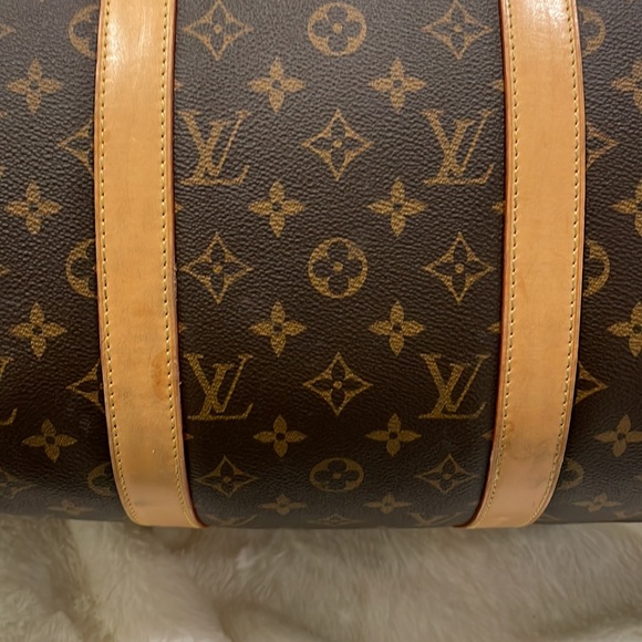 Louis Vuitton Monogram keepall Bandouliere 50 - Authentic - EUC - Picture 6 of 15